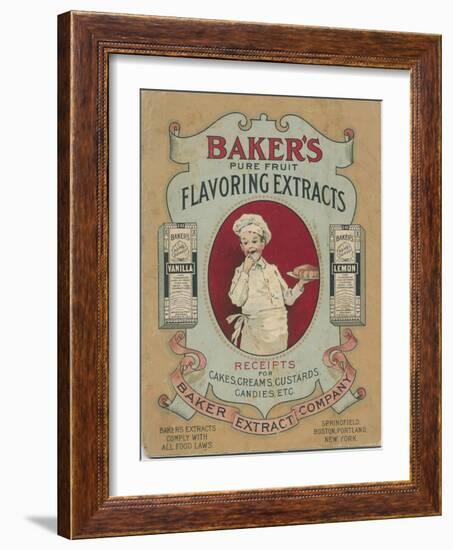 Bakers Extracts-null-Framed Giclee Print