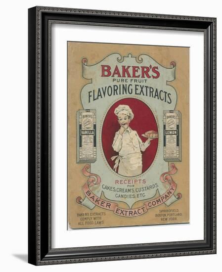 Bakers Extracts-null-Framed Giclee Print