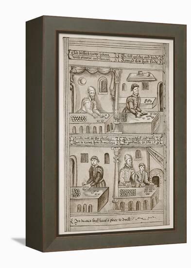 Bakers of York, 1595-1596-null-Framed Premier Image Canvas
