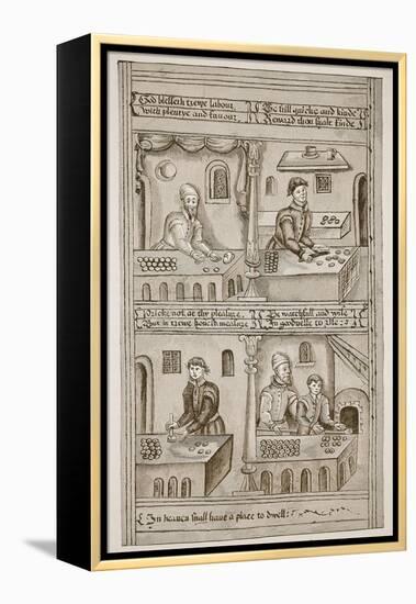 Bakers of York, 1595-1596-null-Framed Premier Image Canvas