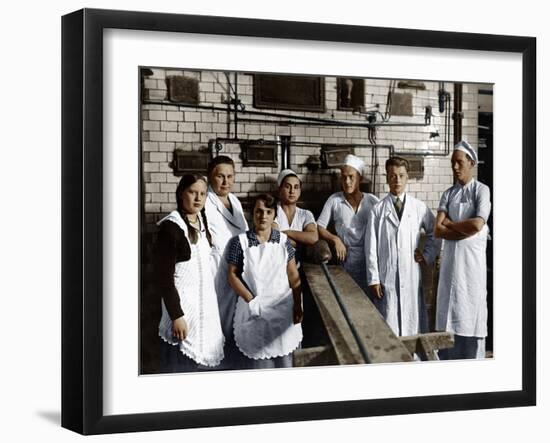 Bakery, Group Picture-null-Framed Photographic Print