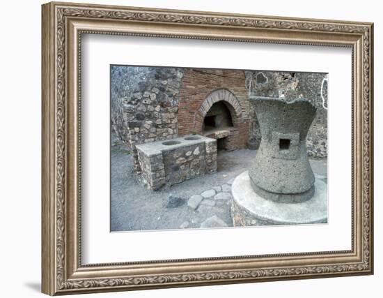 Bakery in Pompeii, 1st century-Unknown-Framed Photographic Print