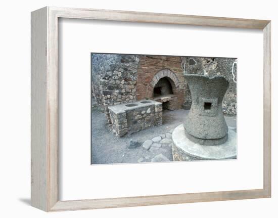 Bakery in Pompeii, 1st century-Unknown-Framed Photographic Print
