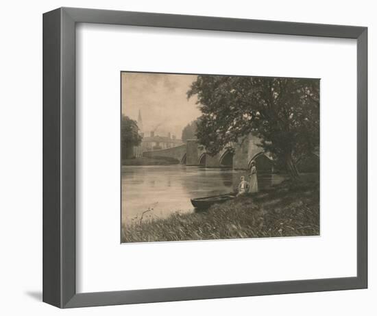 'Bakewell Bride', 1902-Unknown-Framed Photographic Print