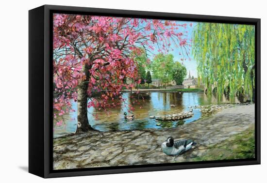 Bakewell Bridge, Derbyshire, 2009-Trevor Neal-Framed Premier Image Canvas