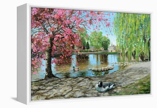 Bakewell Bridge, Derbyshire, 2009-Trevor Neal-Framed Premier Image Canvas