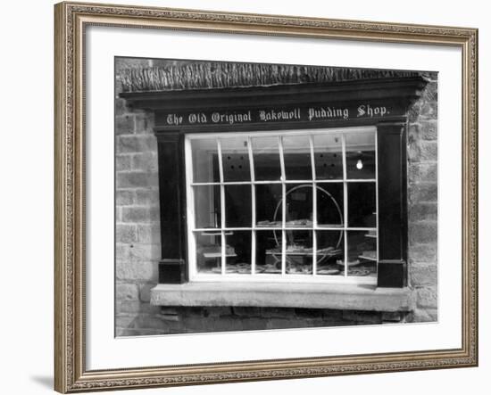 Bakewell Pudding Shop-J. Chettlburgh-Framed Photographic Print