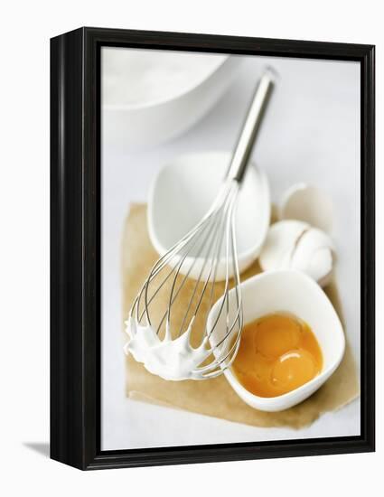 Baking Ingredients (Egg Yolk and Beaten Egg White)-Ira Leoni-Framed Premier Image Canvas