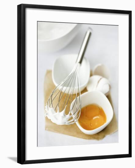 Baking Ingredients (Egg Yolk and Beaten Egg White)-Ira Leoni-Framed Photographic Print