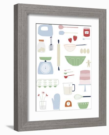 Baking Joy-Clara Wells-Framed Giclee Print