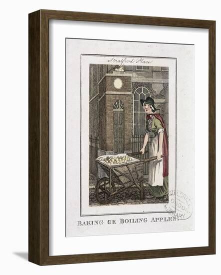 Baking or Boiling Apples, Cries of London, 1804-William Marshall Craig-Framed Giclee Print
