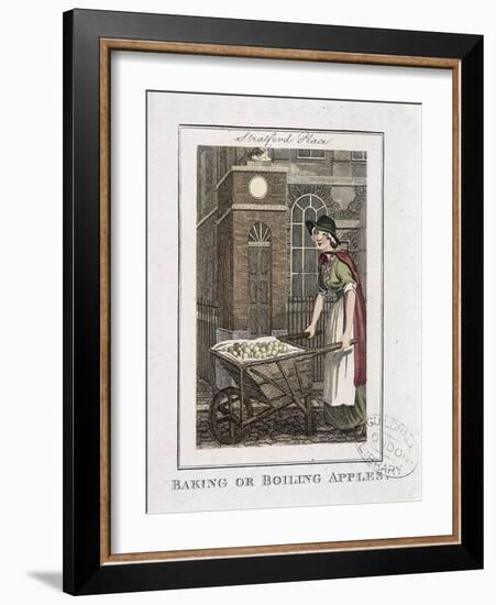 Baking or Boiling Apples, Cries of London, 1804-William Marshall Craig-Framed Giclee Print