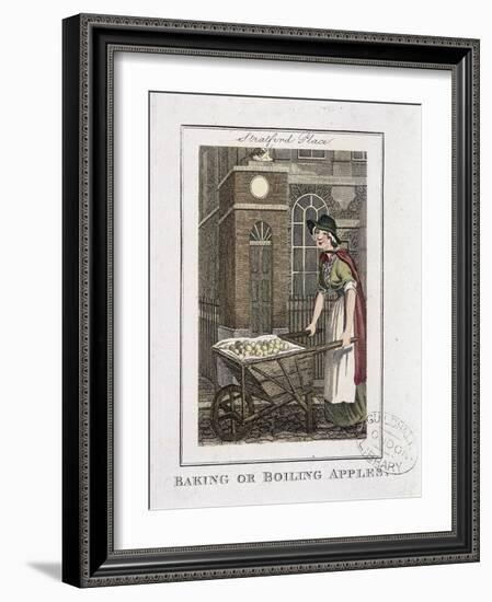 Baking or Boiling Apples, Cries of London, 1804-William Marshall Craig-Framed Giclee Print