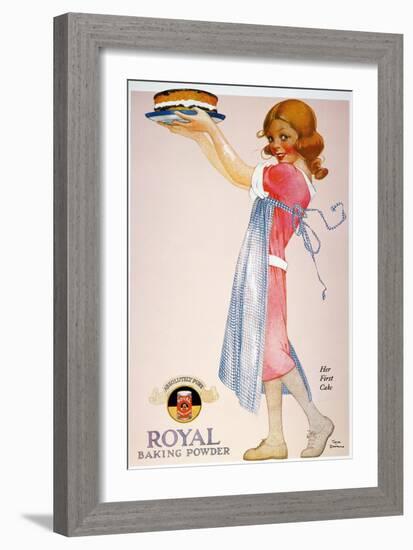 Baking Powder Ad, 1920-null-Framed Giclee Print