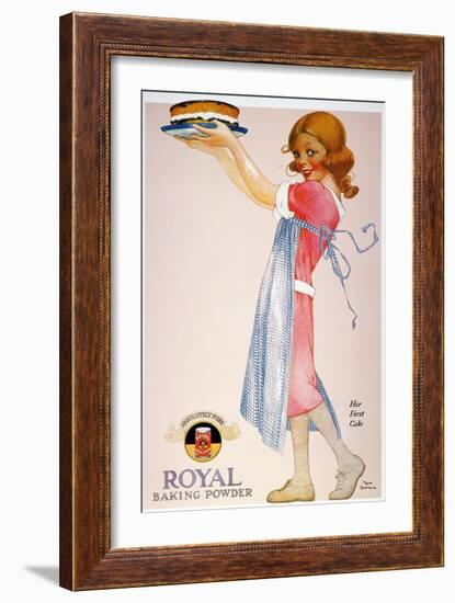 Baking Powder Ad, 1920-null-Framed Giclee Print