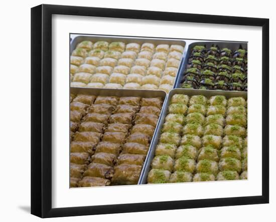 Baklava for Sale, Istanbul, Turkey, Europe-Martin Child-Framed Photographic Print