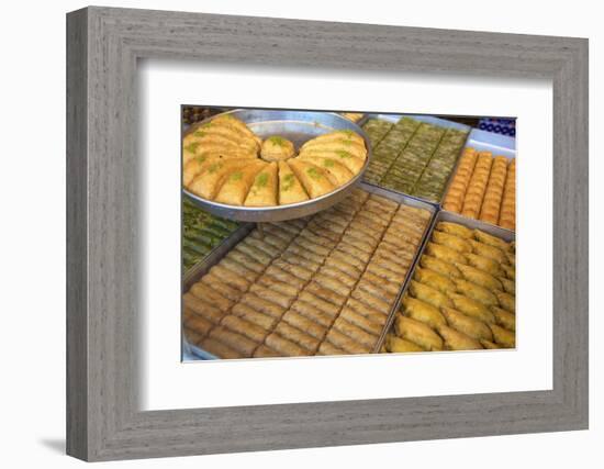 Baklava Shop, Istanbul, Turkey, Europe-Neil Farrin-Framed Photographic Print