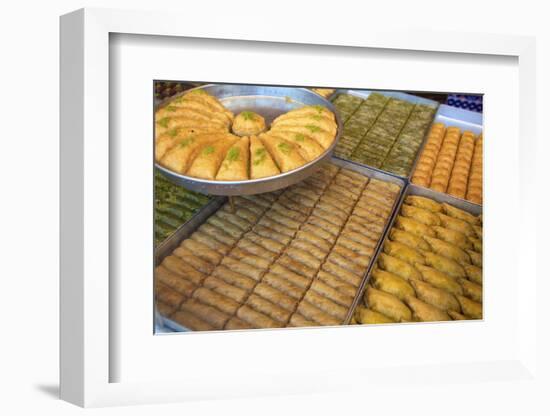 Baklava Shop, Istanbul, Turkey, Europe-Neil Farrin-Framed Photographic Print