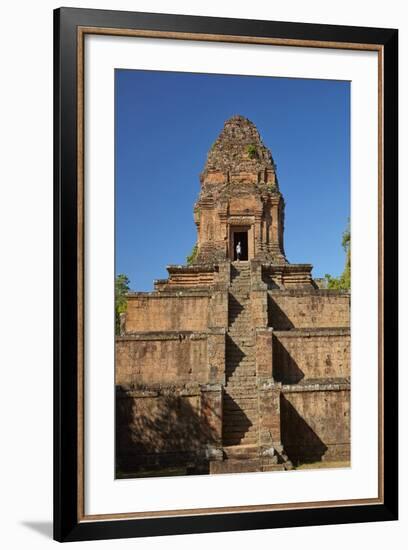 Baksei Chamkrong Temple, Angkor World Heritage Site, Siem Reap, Cambodia-David Wall-Framed Photographic Print