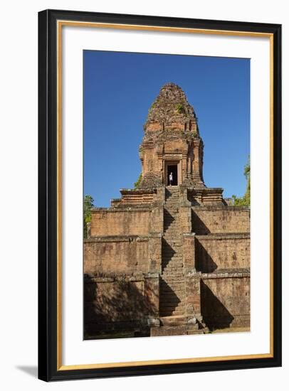 Baksei Chamkrong Temple, Angkor World Heritage Site, Siem Reap, Cambodia-David Wall-Framed Photographic Print