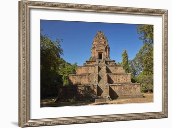 Baksei Chamkrong Temple, Angkor World Heritage Site, Siem Reap, Cambodia-David Wall-Framed Photographic Print