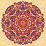 Flower Mandala-Baksiabat-Art Print