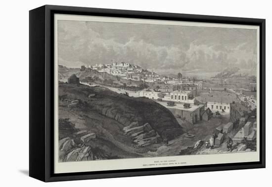 Baku, on the Caspian-William 'Crimea' Simpson-Framed Premier Image Canvas