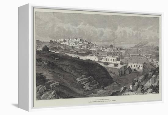 Baku, on the Caspian-William 'Crimea' Simpson-Framed Premier Image Canvas