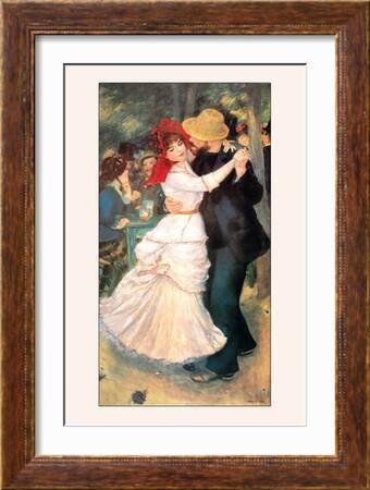 Bal a Bougival' Art Print - Pierre-Auguste Renoir | Art.com