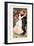 Bal a Bougival-Pierre-Auguste Renoir-Framed Art Print