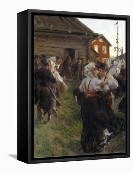 Bal D'ete - Midsummer Dance - Zorn, Anders Leonard (1860-1920) - 1897 - Oil on Canvas - 140X98 - Na-Anders Leonard Zorn-Framed Premier Image Canvas