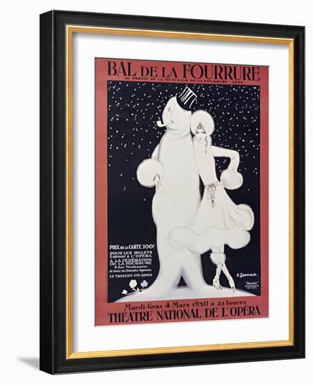 Bal de La Fourrure-null-Framed Giclee Print