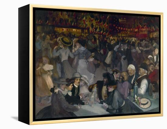 Bal du 14 juillet-Théophile Alexandre Steinlen-Framed Premier Image Canvas