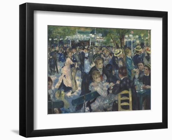 Bal du Moulin de la Galette, Montmartre-Pierre-Auguste Renoir-Framed Giclee Print