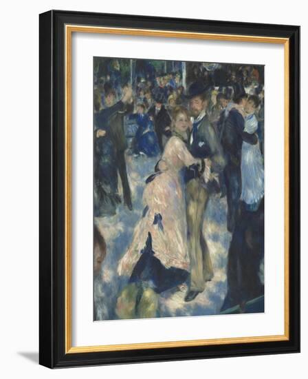 Bal du Moulin de la Galette, Montmartre-Pierre-Auguste Renoir-Framed Giclee Print