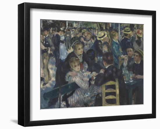 Bal du Moulin de la Galette, Montmartre-Pierre-Auguste Renoir-Framed Giclee Print