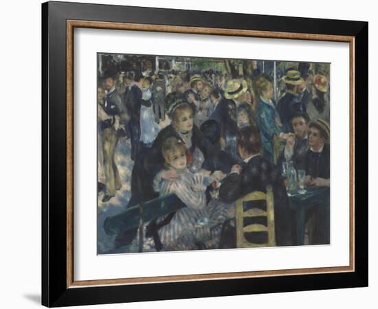 Bal du Moulin de la Galette, Montmartre-Pierre-Auguste Renoir-Framed Giclee Print