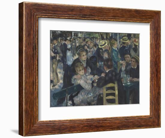 Bal du Moulin de la Galette, Montmartre-Pierre-Auguste Renoir-Framed Giclee Print