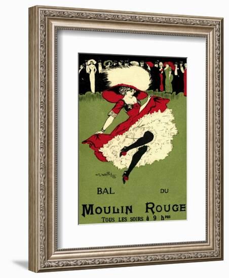 Bal du Moulin Rouge-null-Framed Art Print