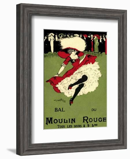 Bal du Moulin Rouge-null-Framed Art Print