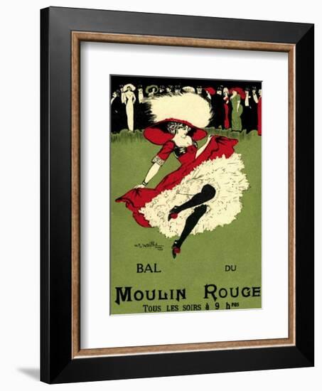 Bal du Moulin Rouge-null-Framed Art Print