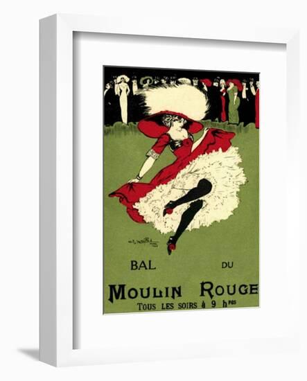 Bal du Moulin Rouge-null-Framed Art Print