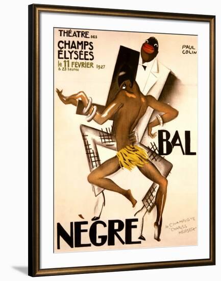 Bal Negre-Paul Colin-Framed Art Print