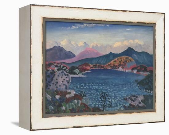 Bala Lake, C.1911-James Dickson Innes-Framed Premier Image Canvas