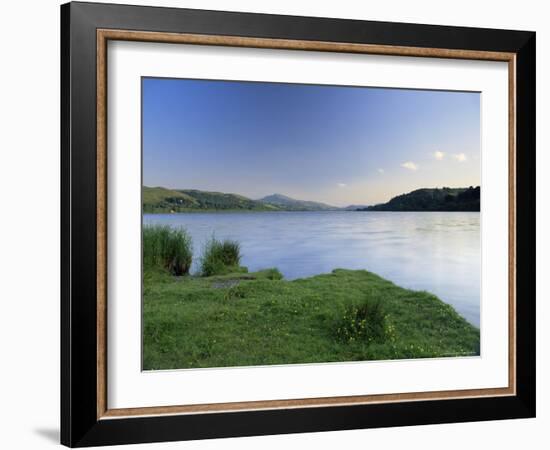 Bala Lake on a Calm Summer Evening, Gwynedd, Wales, United Kingdom-Pearl Bucknall-Framed Photographic Print