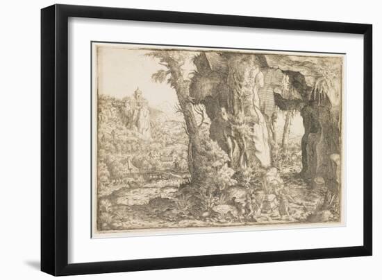 Balaam and the Angel-Hanns Sebald Lautensack-Framed Giclee Print