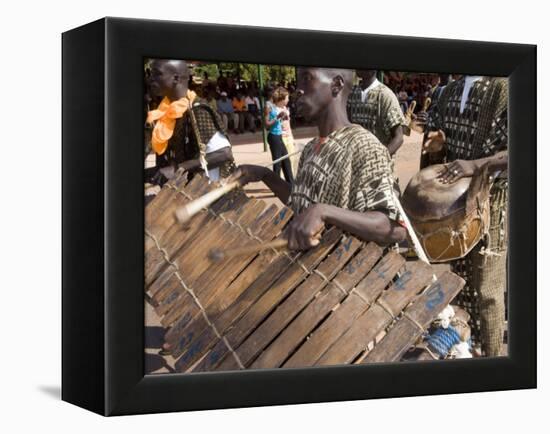 Balafon Players During Festivities, Sikasso, Mali, Africa-De Mann Jean-Pierre-Framed Premier Image Canvas