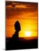 Balance Rock at Sunset, Arches National Park, Utah, USA-Jerry & Marcy Monkman-Mounted Photographic Print