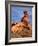 Balance Rock, Valley of Fire State Park, Nevada, USA-Charles Sleicher-Framed Photographic Print