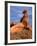 Balance Rock, Valley of Fire State Park, Nevada, USA-Charles Sleicher-Framed Photographic Print